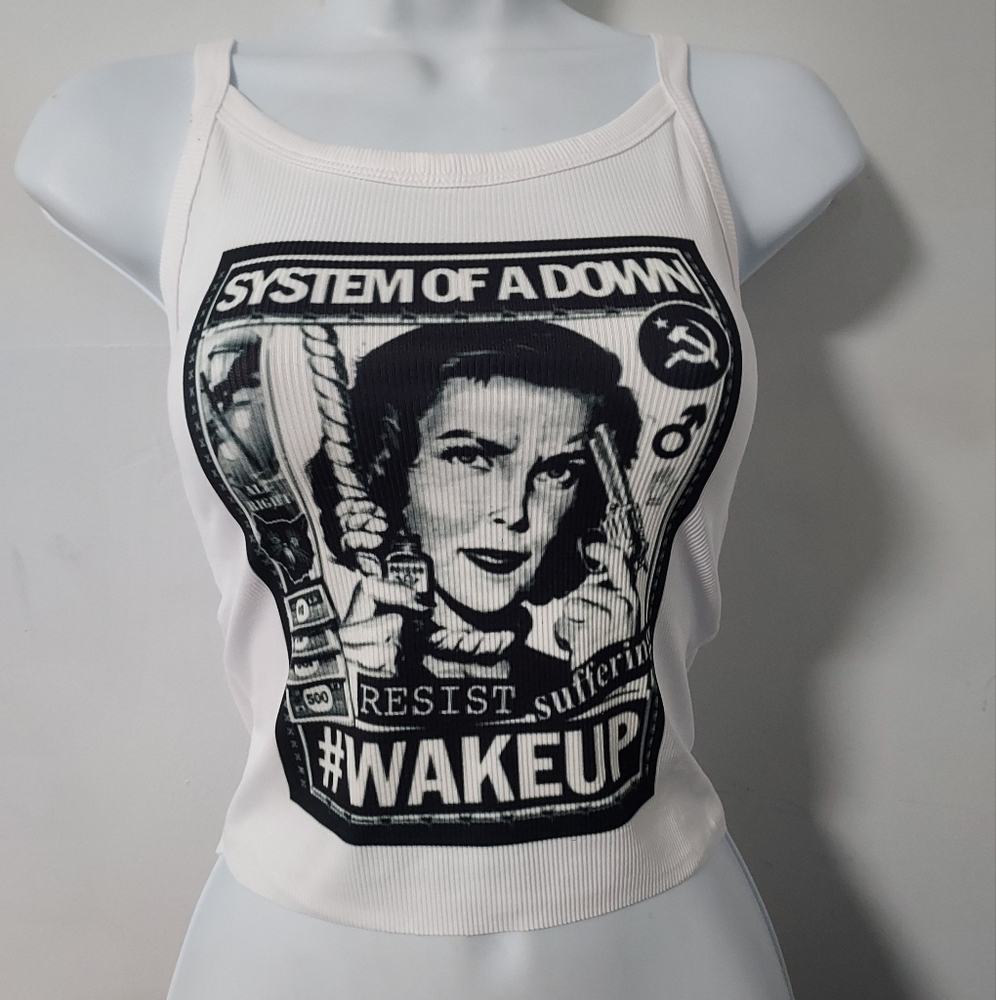 System of a down tank top system of a down shirt soad crop top #wakeup deftones